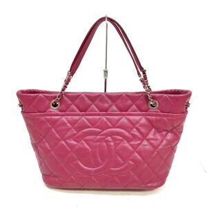 Authentic Chanel Hand Bag Red Caviar Skin mn1570-020626